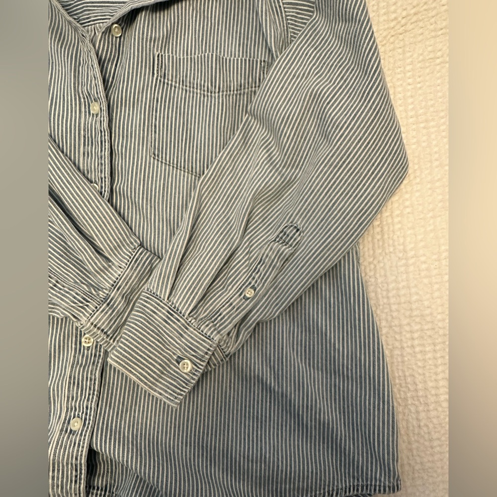 Denim button down - image 3